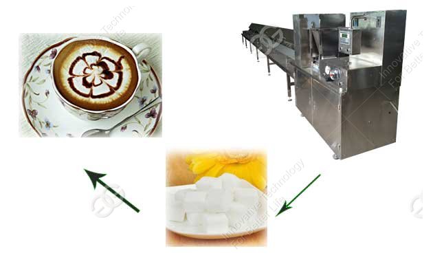 cube sugar forming machine